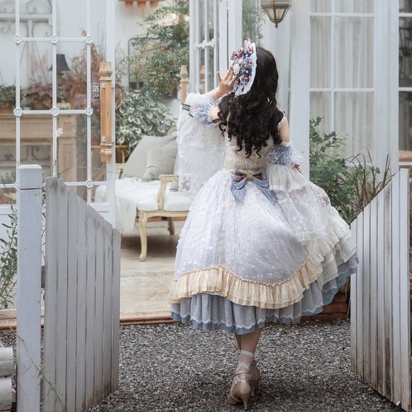 Fairy Tale Books Princess Sweet Lolita Dress - Picture 12 of 14